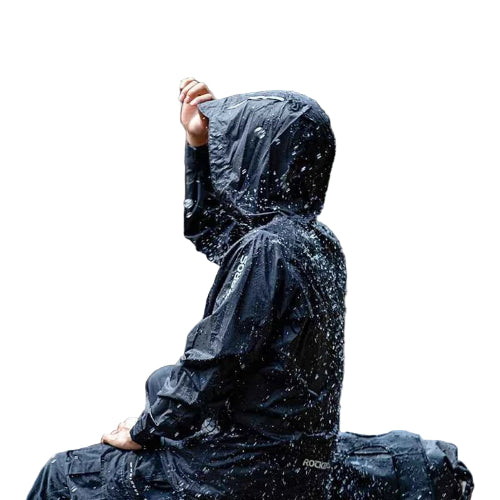 Veste imperméable de cyclisme ROCKBROS pour hommes - Veste respirante et réfléchissante à capuche, manteau de pluie et coupe-vent européen pour les sports en plein air - Store fitness shop