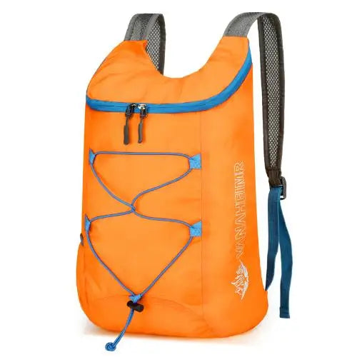 Outdoor Packable Backpack Large-capacity Foldable Camping Backpack Anti-splash Travel Hiking Daypack Sports Bag for Men Women