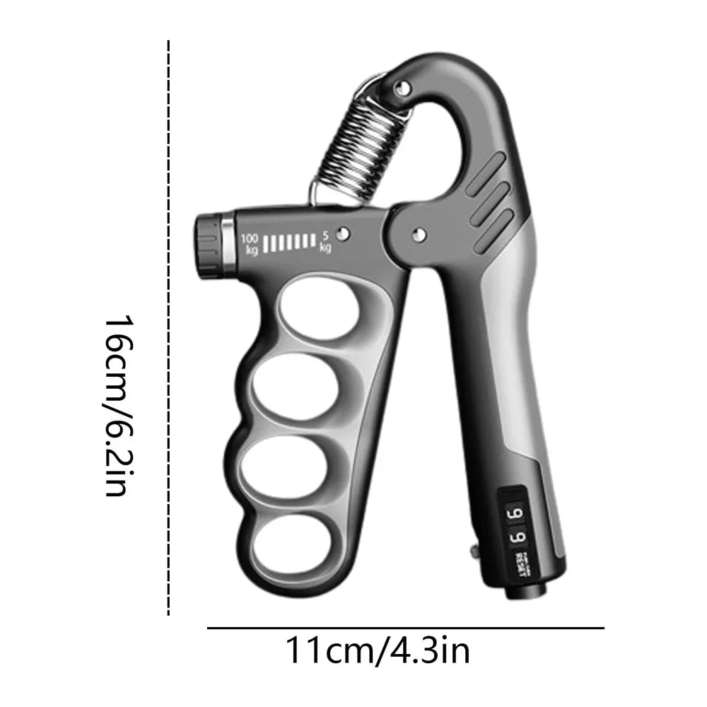 5-100Kg Pince à main Gym Poignet Expander Main Strengthener Adjustable Dynamometer