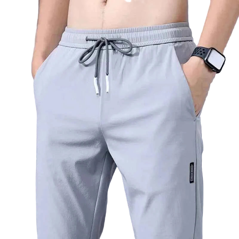 Pantalon noir homme élégant et polyvalent pour un confort optimal - Store fitness shop