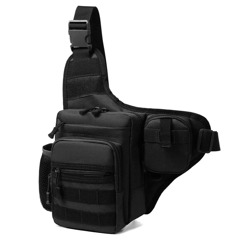 Camping Climbing Bag Chest Pouch For Men Cycling Hiking Travel Outdoor Sport Tactical Crossbody Molle Fishing Waist Fanny Pack