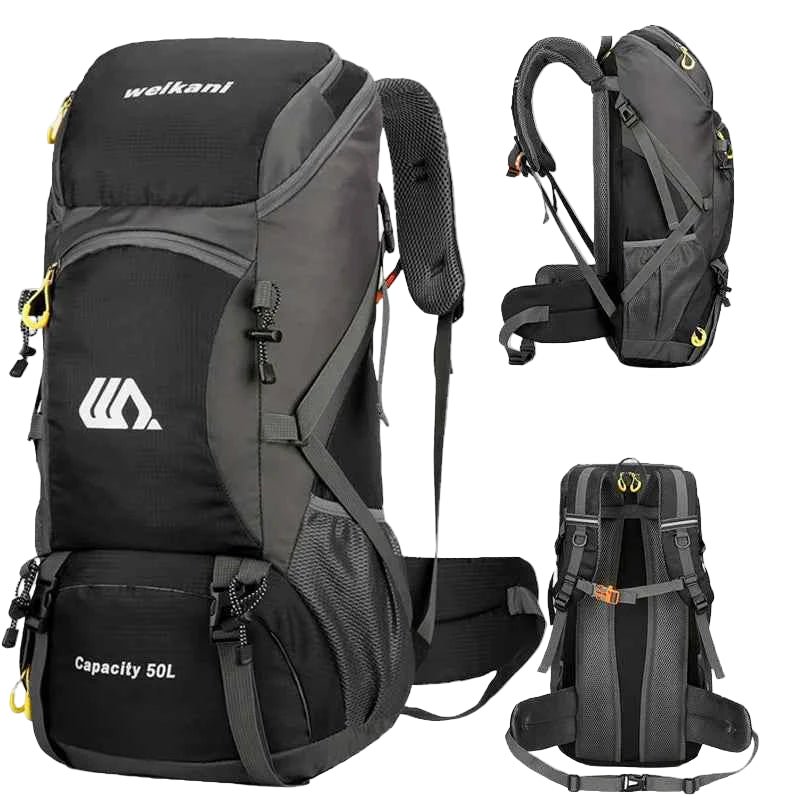 Sac à dos grande capacité 50L – Robuste et fonctionnel - Store fitness shop
