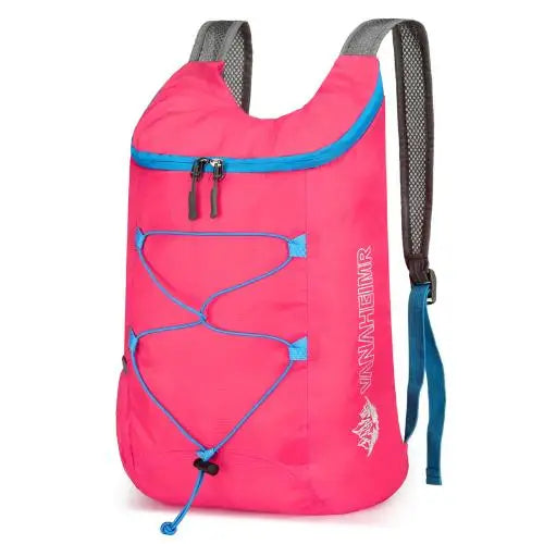 Outdoor Packable Backpack Large-capacity Foldable Camping Backpack Anti-splash Travel Hiking Daypack Sports Bag for Men Women