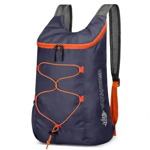 Outdoor Packable Backpack Large-capacity Foldable Camping Backpack Anti-splash Travel Hiking Daypack Sports Bag for Men Women