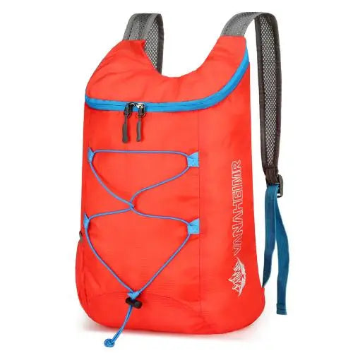 Outdoor Packable Backpack Large-capacity Foldable Camping Backpack Anti-splash Travel Hiking Daypack Sports Bag for Men Women