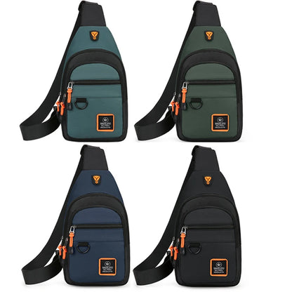 Sac à bandoulière de vélo de randonnée en plein air pour hommes, sac à bandoulière de sport imperméable, sac à dos de voyage, sac de poitrine pour hommes, sac à bandoulière