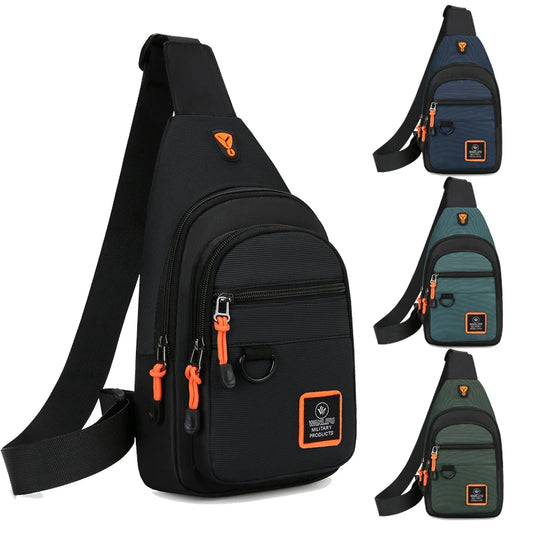 Sac à bandoulière de vélo de randonnée en plein air pour hommes, sac à bandoulière de sport imperméable, sac à dos de voyage, sac de poitrine pour hommes, sac à bandoulière