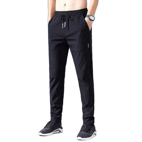 Pantalon noir homme élégant et polyvalent pour un confort optimal - Store fitness shop